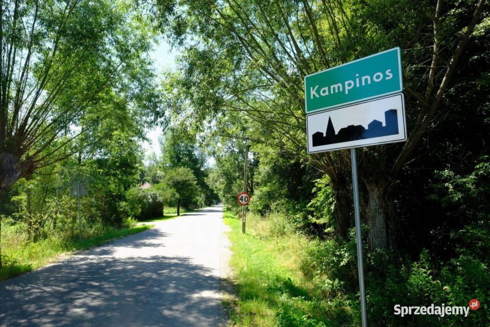 Kampinos tuż  KPN WZ i Pozwolenie na Budowę 55m sprzedam