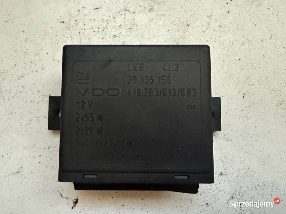 Moduł świateł Opel zafira A osobowe