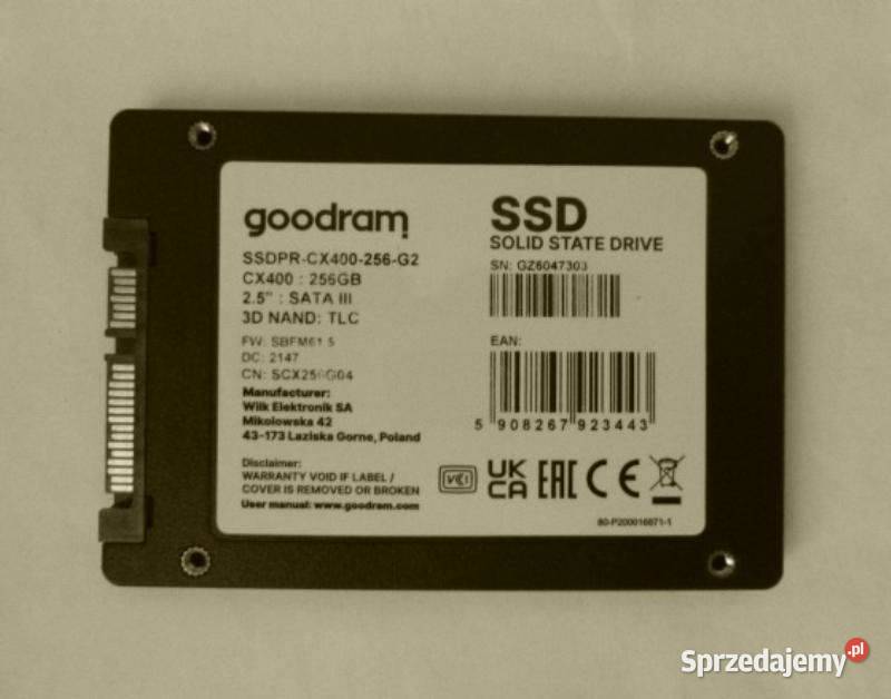 Dysk SSD GODRAM 256GB Warszawa