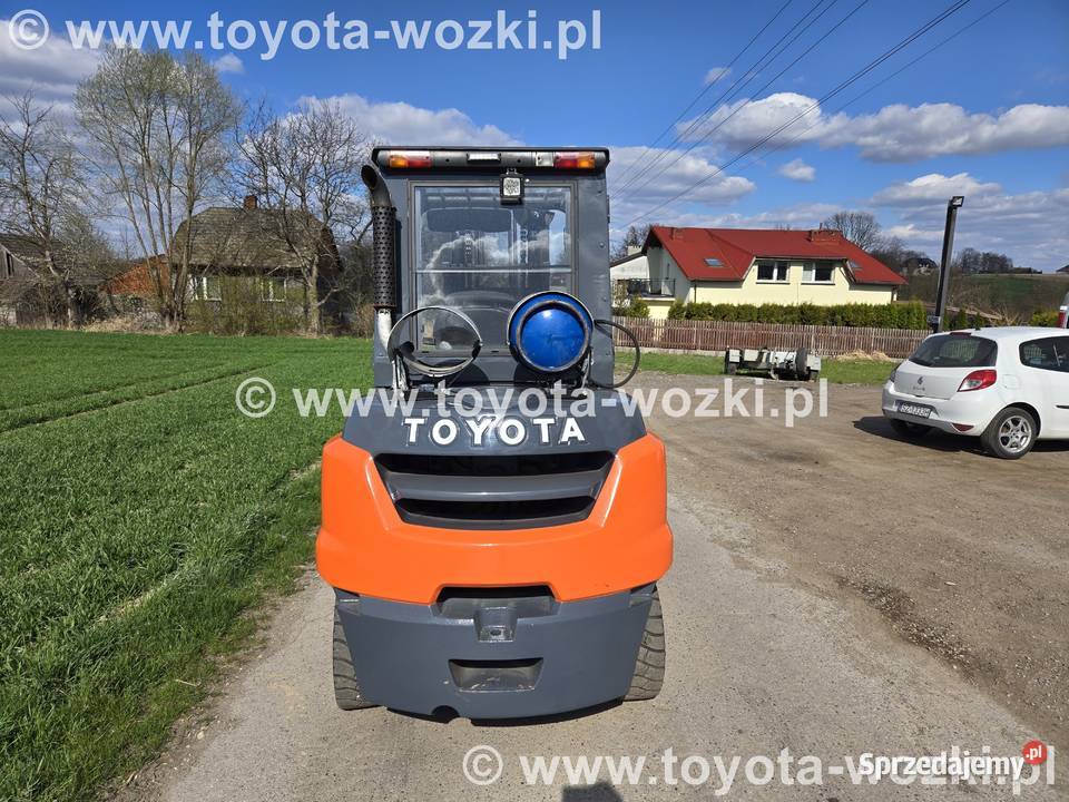 Wózek widłowy TOYOTA 8FG50N udźwig 5 TON maszt Lędziny