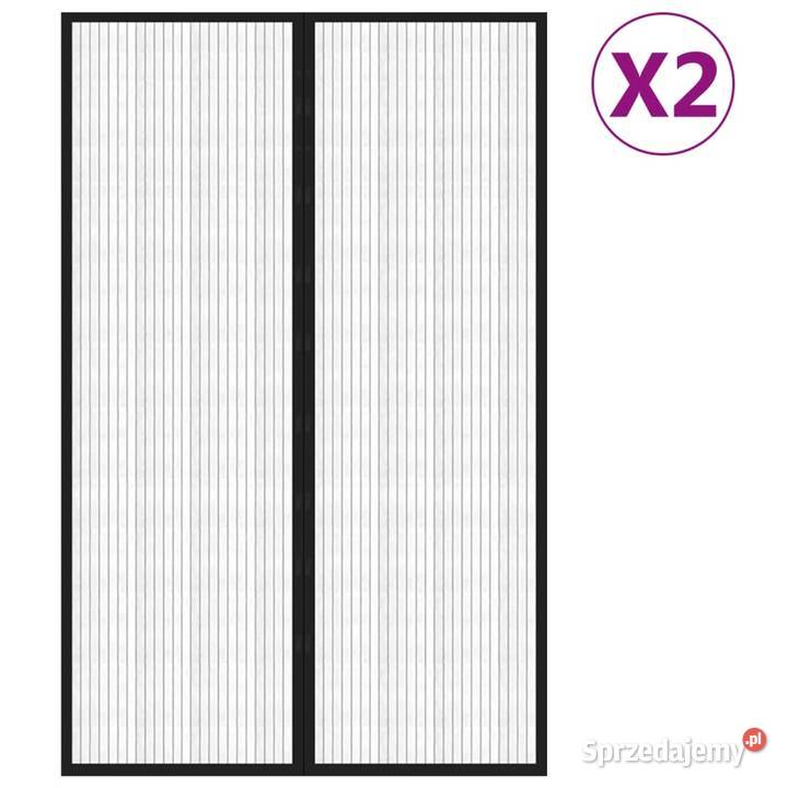 vidaXL Moskitiera na drzwi z magnesami 2