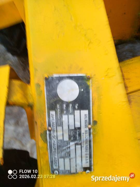 Ładowarka ahlmann al5 mala 3 tony Łada