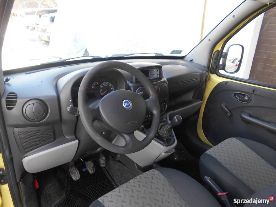 Fiat Doblo 14 Benzyna 170 2007r VAT 1 Salon kupiony w polskim salonie Iwkowa sprzedam
