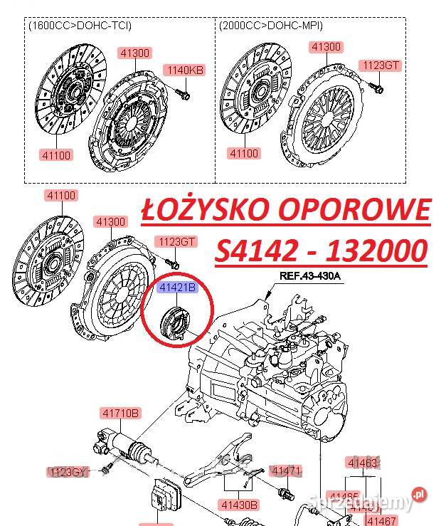 NOWE ŁOŻYSKO OPOROWE HYUNDAI KIA ORYGINALNE Jaworzno