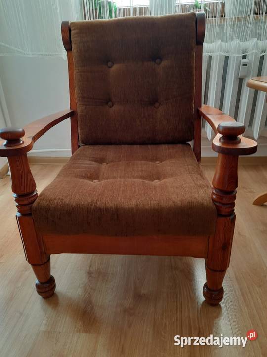 Fotele drewniane