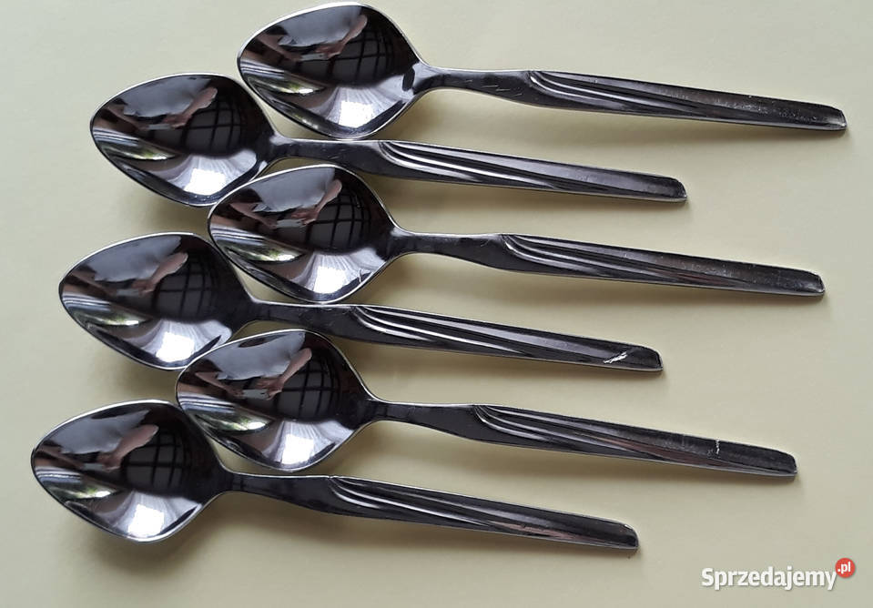 Łyżeczki do herbaty Polwid sztućce PRL Dąbrowa Górnicza