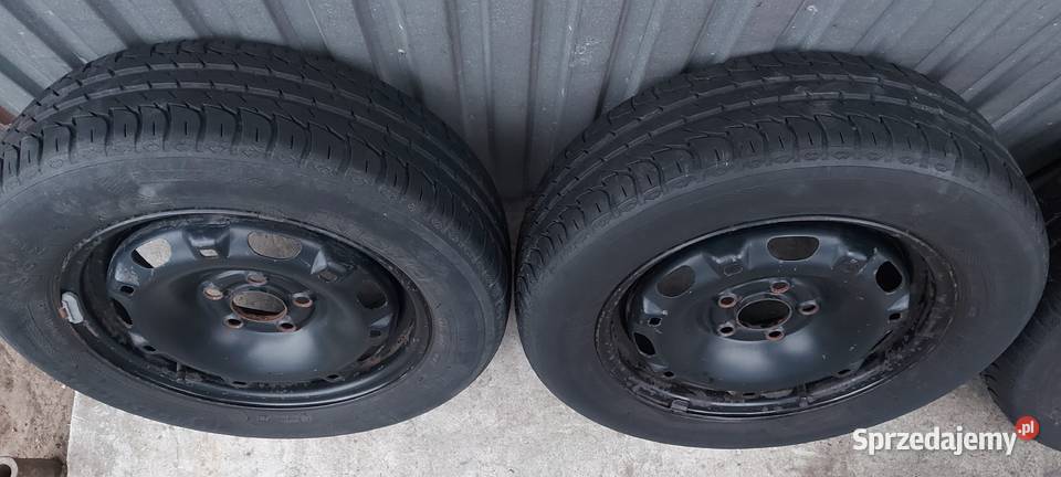 Felgi stalowe 5x100 14 skoda vw mazowieckie Wołomin sprzedam