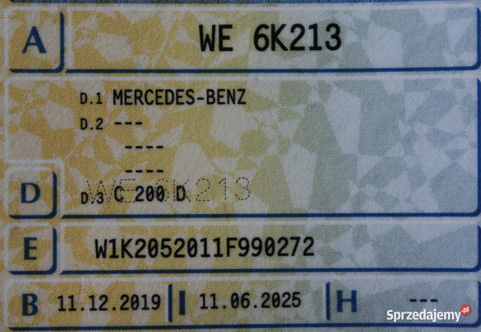 Mercedes C 200 Exclusive FV23 160 ASO Navi LED gniazdo USB Sokołów sprzedam