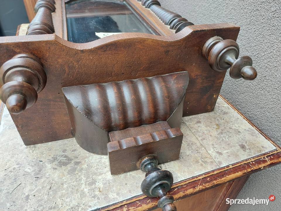 S150 Skrzynia obudowa starego zegara eklektyka pomorskie Tczew sprzedam