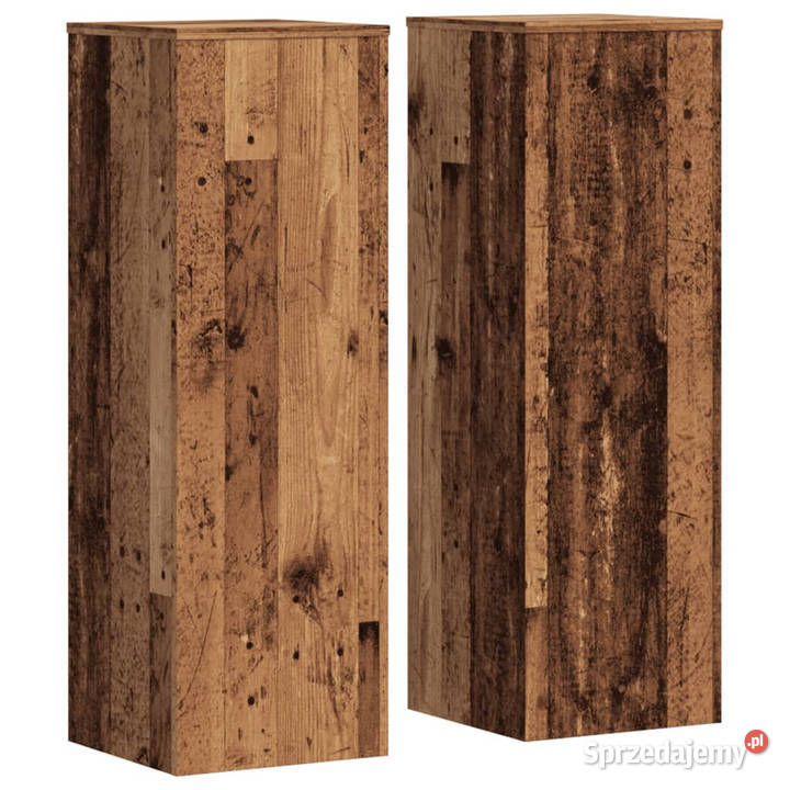 Stojaki na rośliny 2 stare drewno 33x33x100 mazowieckie Warszawa