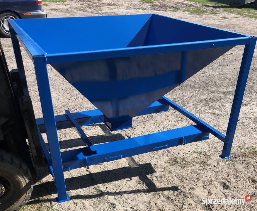 Kosz Zasypowy Bufor przyjęciowy do big bag Magazynowanie Niedrzew Pierwszy