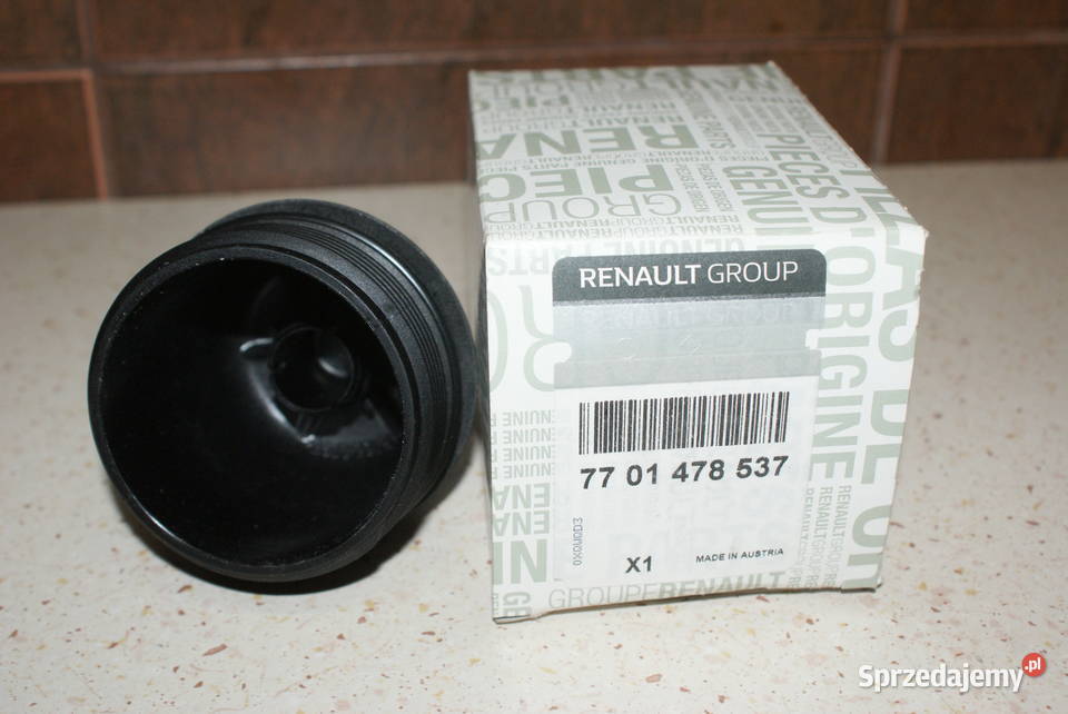 77 01 478 537 Pokrywa obudowy filtra oleju Białobrzegi sprzedam