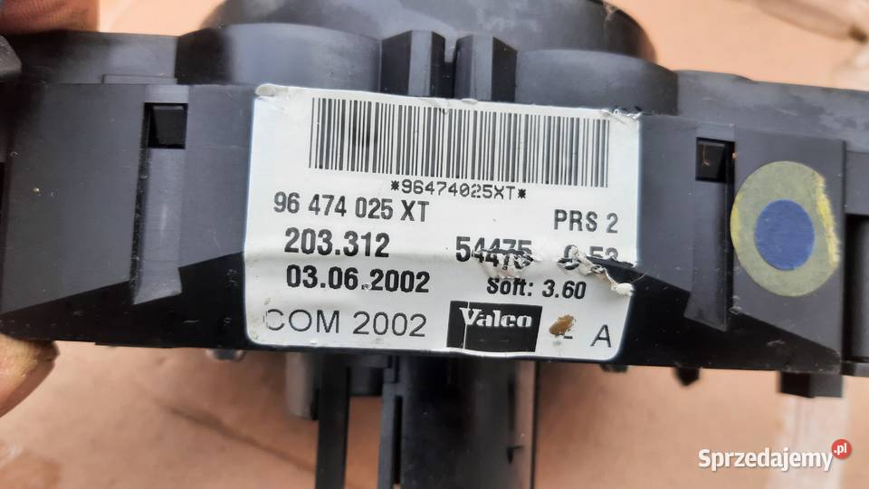 PRZEŁĄCZNIK ZESPOLONY CITROEN 96474025T Dębno