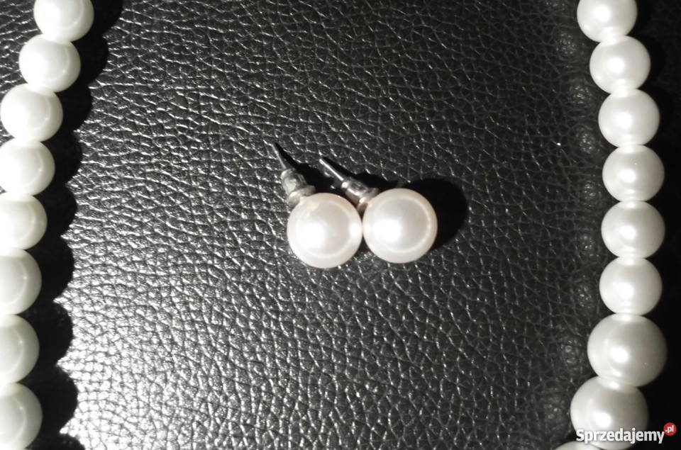 Przepiękny KOMPLET Perły małopolskie Kraków