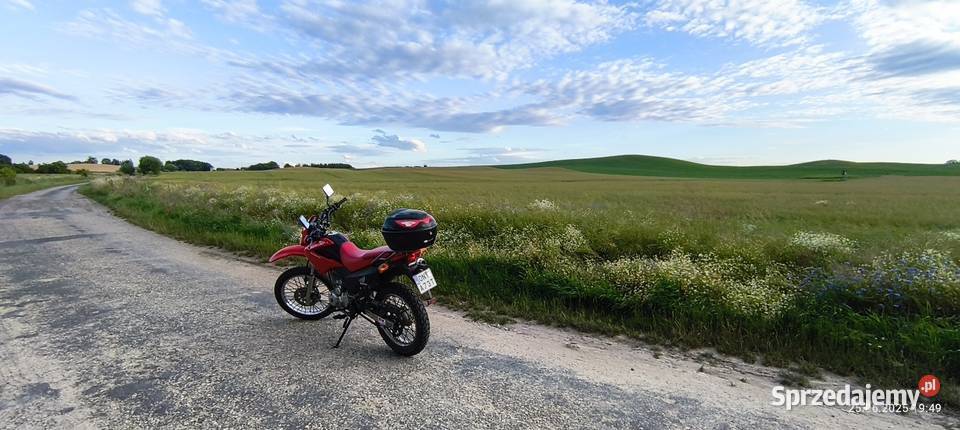Motocykl motor Honda Enduro cross katB 125 3 łańcuch Honda Nysa