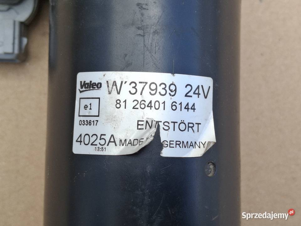 MAN TGX TGS SILNICZEK MECHANIZM WYCIERACZEK Pozostałe