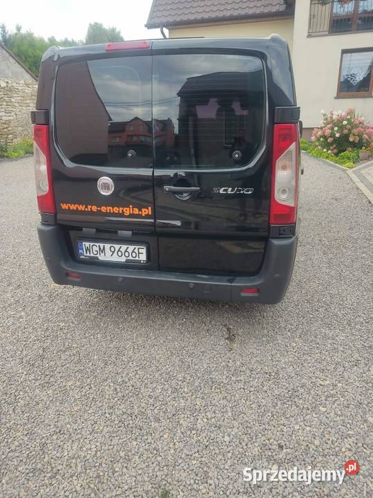 Fiat scudo 20 HDi 2011r 9 osobowy lakier metallic
