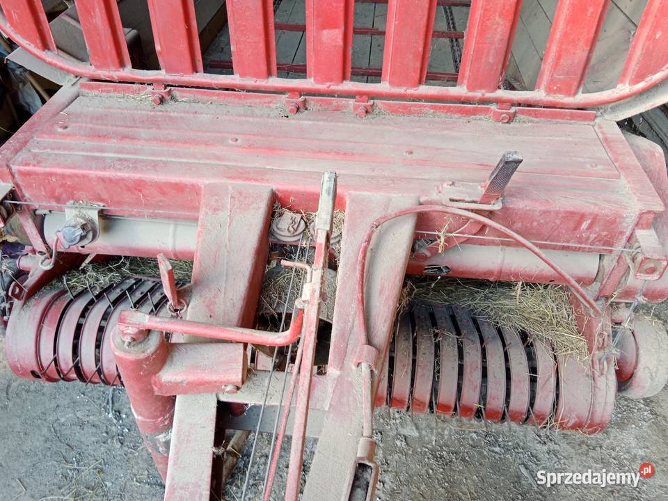 Przyczepa samozbieraja7 Przyczepy rolnicze Górno