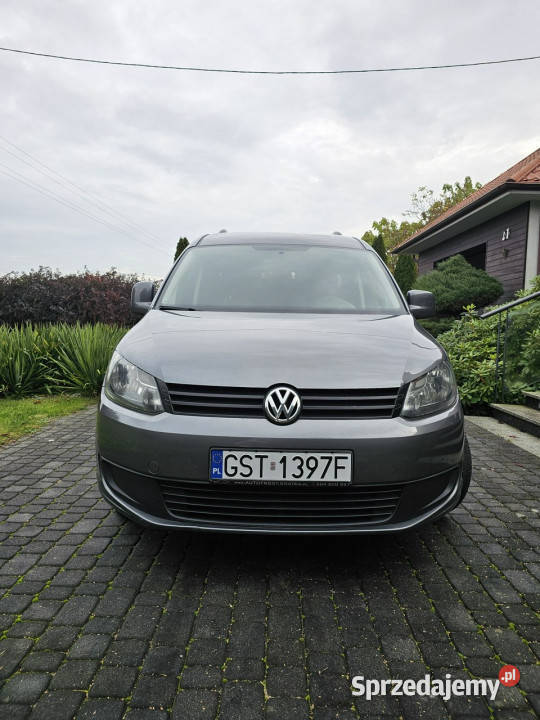 Volkswagen Caddy VW Caddy Maxi Long 7 osobowy garażowany pomorskie Rywałd