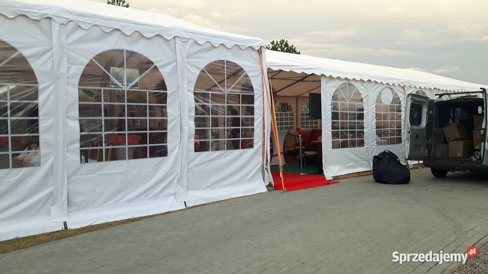 Namiot hala 8x16m używana pomorskie Zblewo