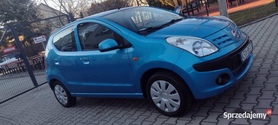 nissan pixo 10 benzyna klima wspomaganie mały manualna Kraków