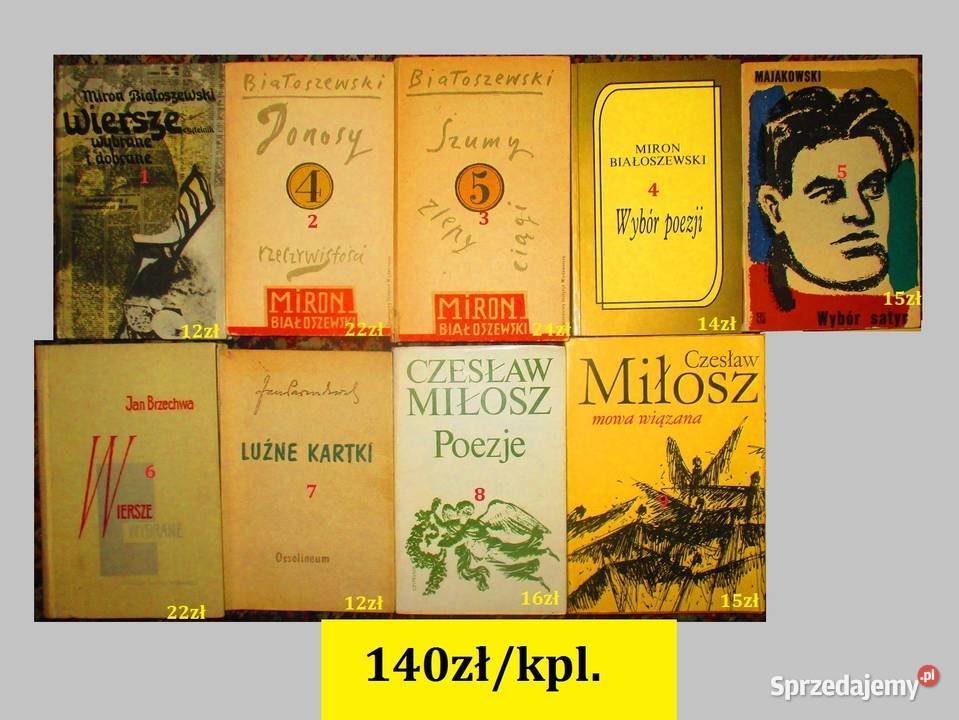 Biblioteka PoetówWydawnictwo Łódzkie Łódź sprzedam