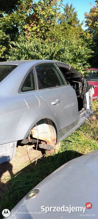 Audi A4 B8 sedan drzwi tył prawe pasażer kolor Lubin