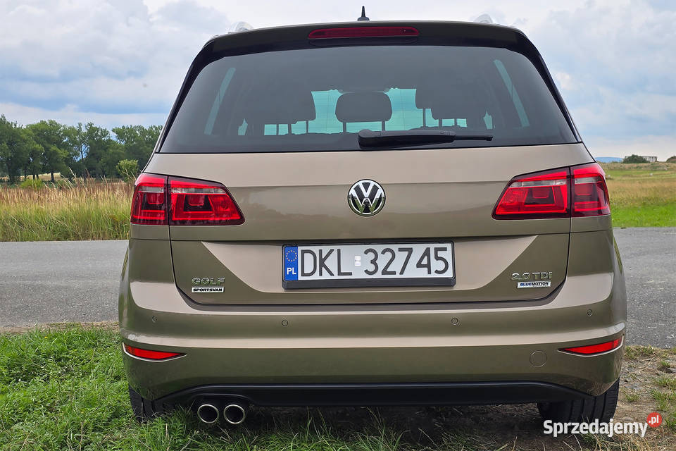 VW Golf sportvan 20 tdi Blumotion Highline 150KM Bystrzyca Kłodzka