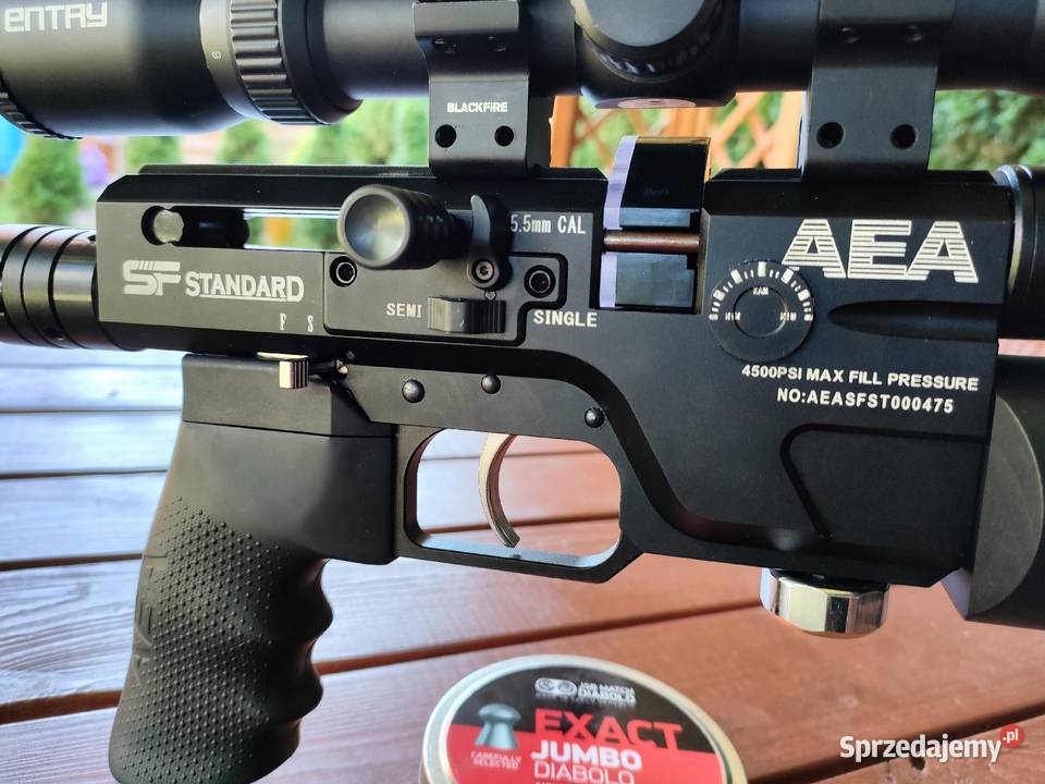 Wiatrówka PCP AEA SF Standard 55mm semi Auto śląskie Częstochowa