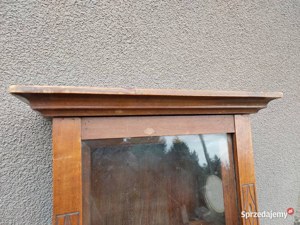 S188 Skrzynia obudowa starego zegara szafka Tczew