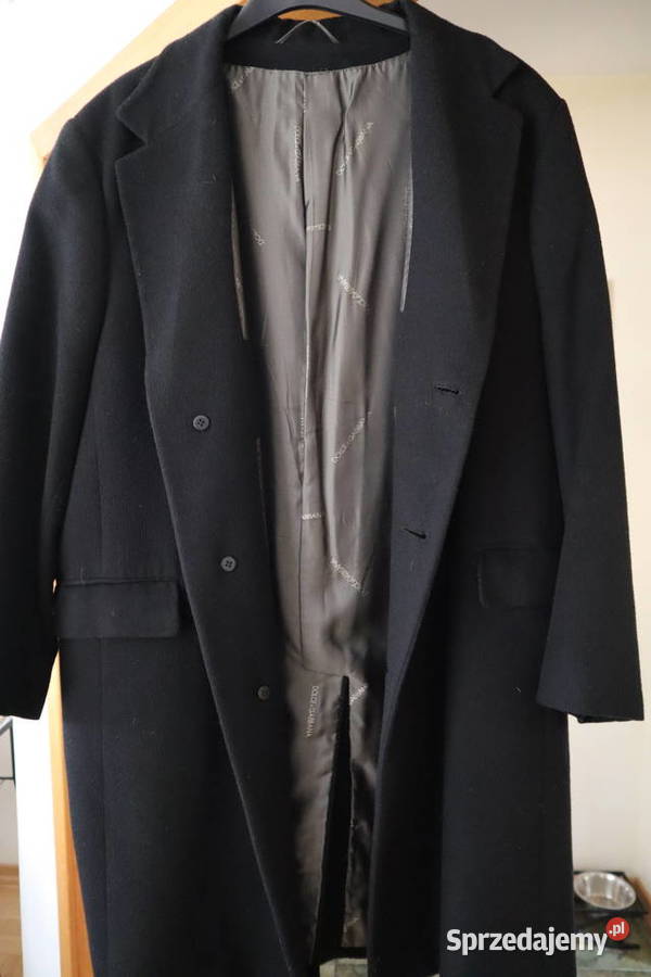Męski płaszcz wełniany marki DolceGabbana Ustroń sprzedam