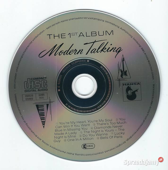 CD Modern Talking The 1st Album 1988 Hansa CD Brwinów