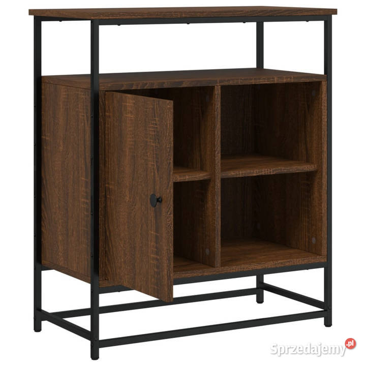 Szafka brązowy dąb 69x35x80 materiał