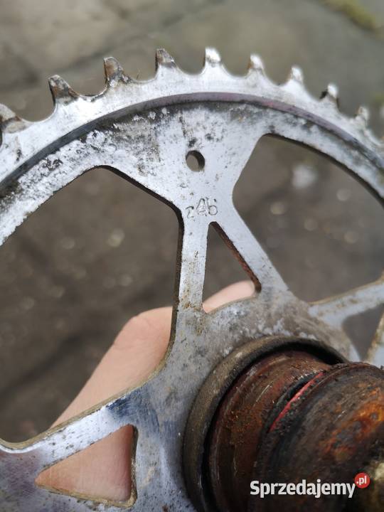 Rower Wagant Turing Romet korba 46 zębów Części i akcesoria Gdańsk
