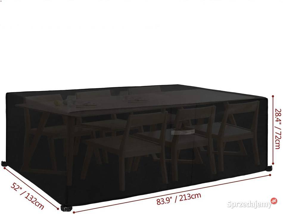 Pokrowiec na meble ogrodowe Dokon 213x132x72 Zamość