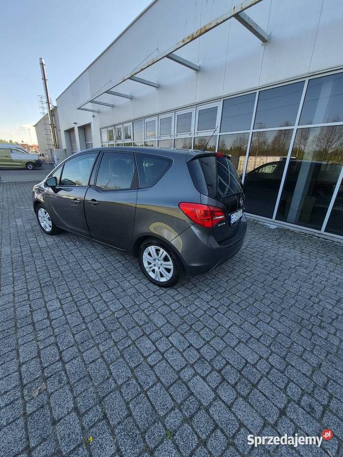 Opel Meriva 14 benzyna 2011 niski przebieg 117 Zduńska Wola