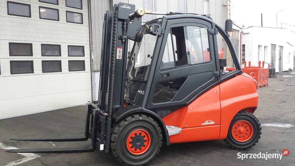 Nowy wózek widłowy ton Linde H50 D diesel Elbląg