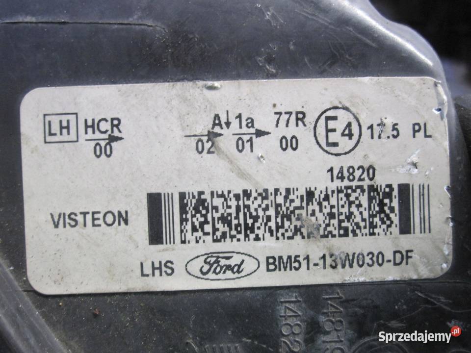FORD FOCUS MK3 III lampa lewa przód BM5113W030DF