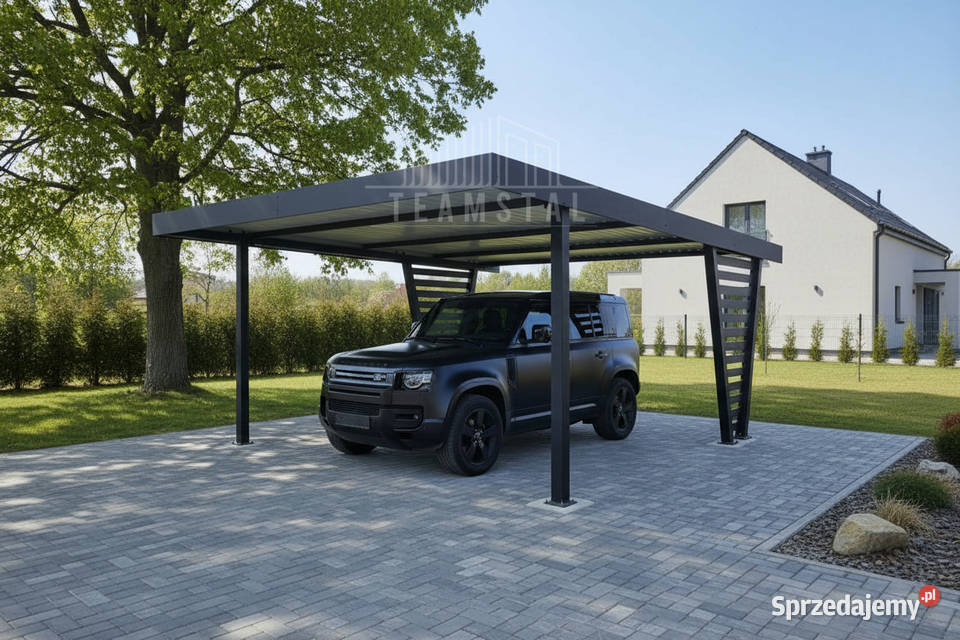Carport V PREMIUM 45x5m Wypełnienie panelami Zamość