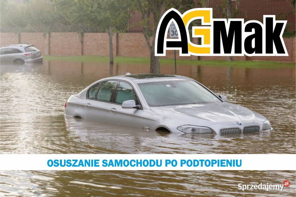 Osuszanie samochodu zalaniu AGMAk Lublin