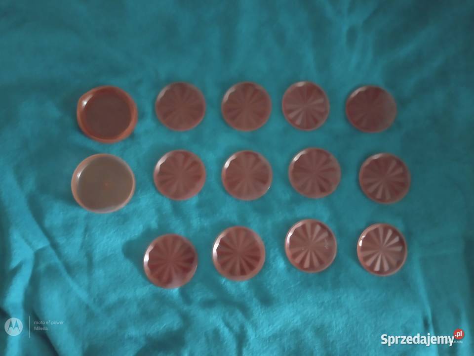 Sprzedam 12 plastikowych podstawek pod szklanki małopolskie Bukowno