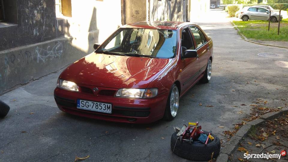 Nissan Almera n15 4D 14 LPG centralny zamek Gliwice