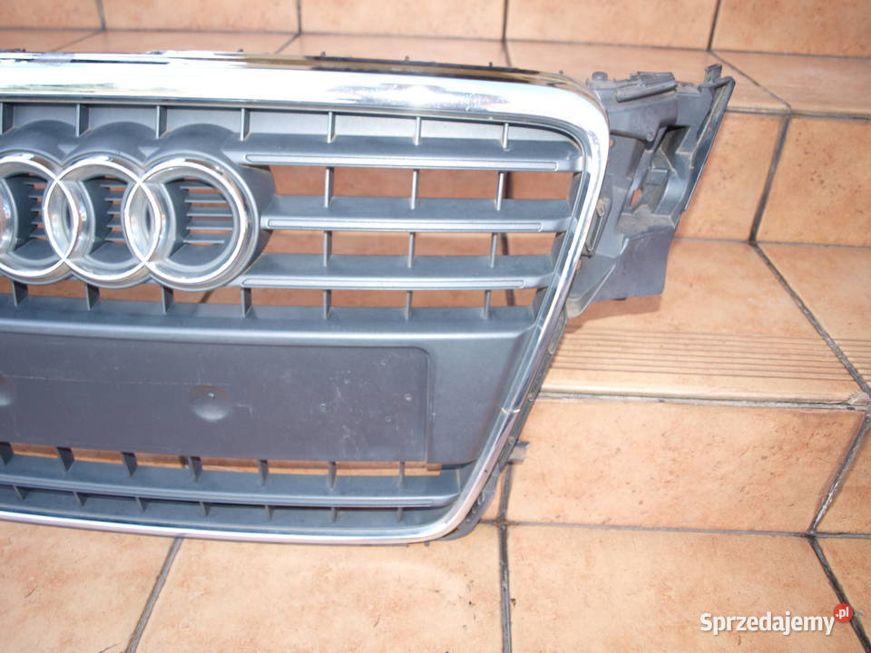 Audi A4 B8 grill chrom atrapa przód 2008 2011r Kalisz