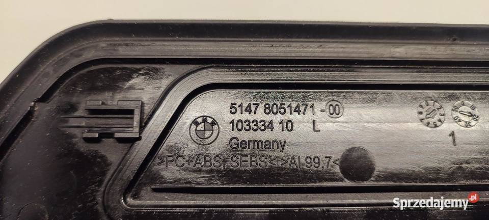 BMW F20 LISTWY NAKŁADKI PROGOWE KOMPLET MPAKIET