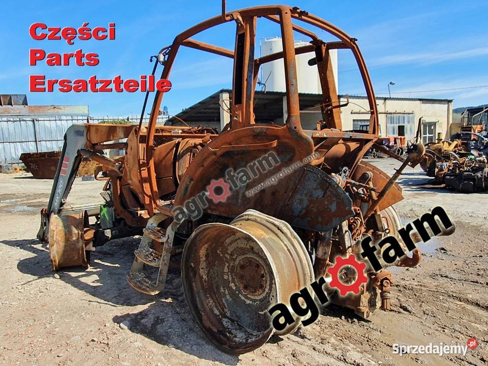 Deutz Agrotron 100 części skrzynia biegów silnik Byków