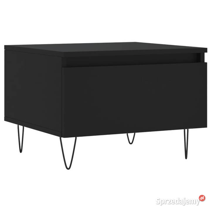Stoliki kawowe 2 czarne 50x46x35 WM830863 Warszawa