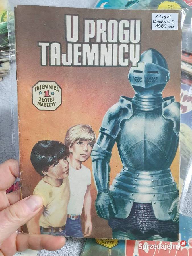 Tajemnica Złotej Maczety zestaw 4 komiksów wyd2 Komiksy pomorskie Gdynia