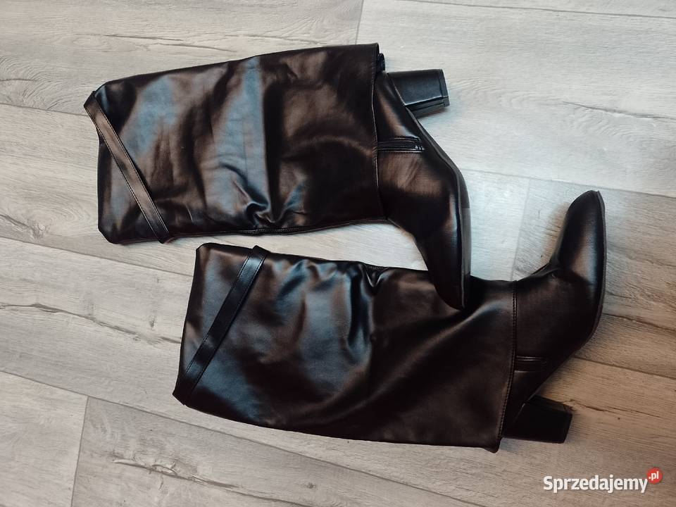 43 Czarne zdobione Kozaki kowbojki wieczorowe inna Kraków