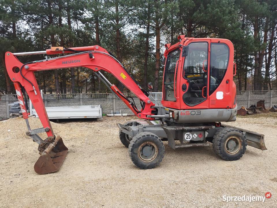 Neuson Wacker 6503 koparka kołowa Częstochowa