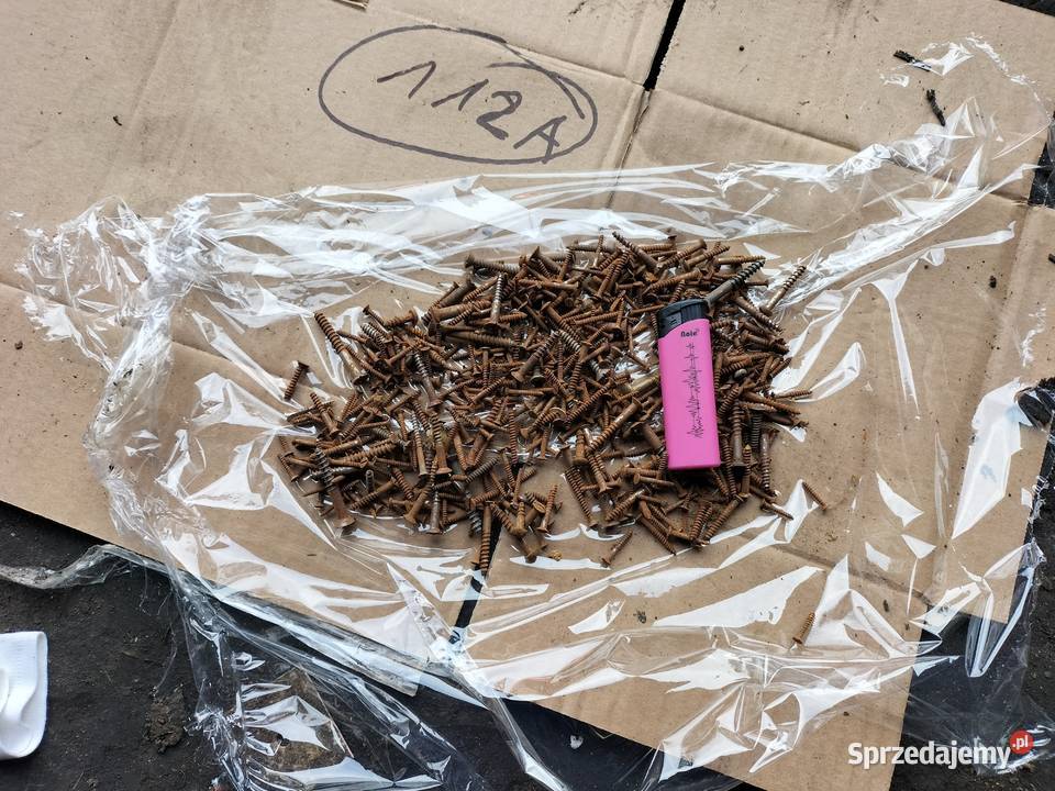 WKRĘTY DO DREWNA MEBLI STARE PRL